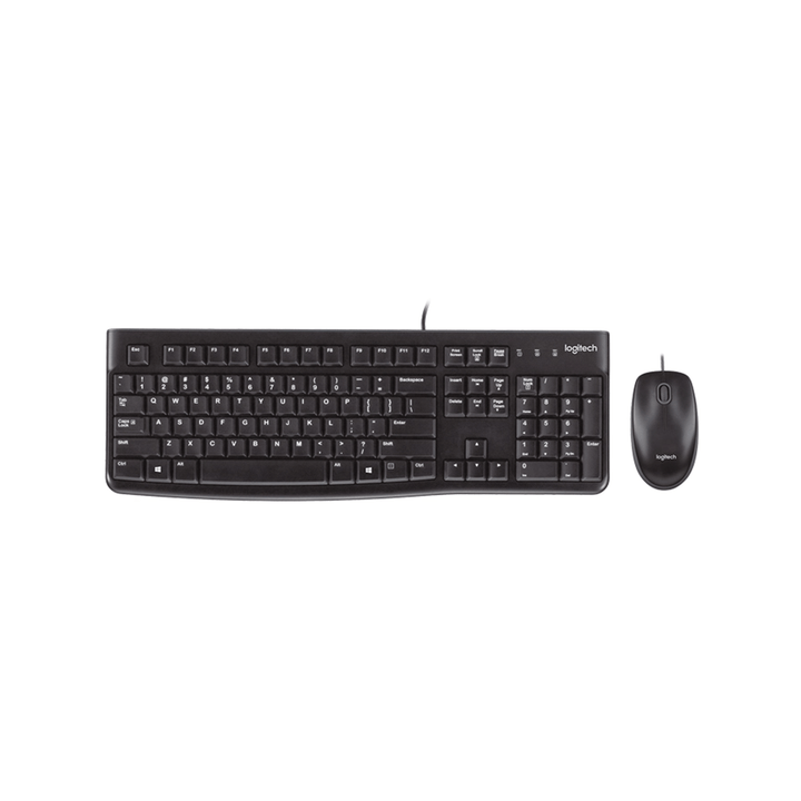 LOGITECH WIRED KEYBOARD & MOUSE - MK120