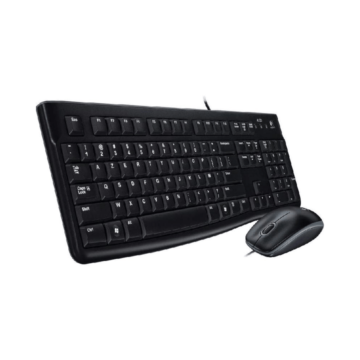 LOGITECH WIRED KEYBOARD & MOUSE - MK120