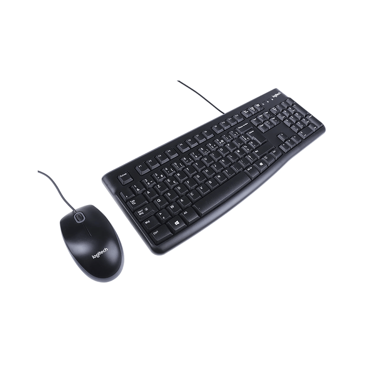 LOGITECH WIRED KEYBOARD & MOUSE - MK120